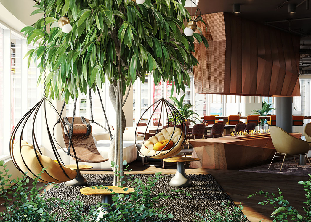 Biophilic office design case study: Uncommon