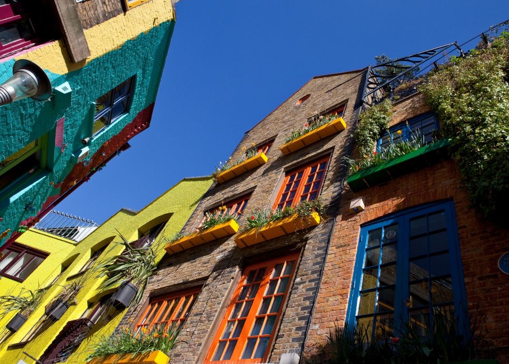 Neals Yard in Covent Garden